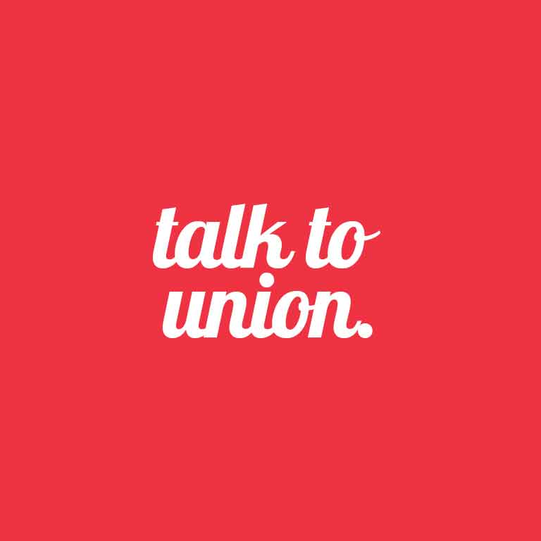 union ad agency contact card